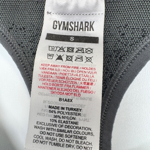 💎 Gymshark Ombre Seamless Sport Bra Black - Picture 6 of 7